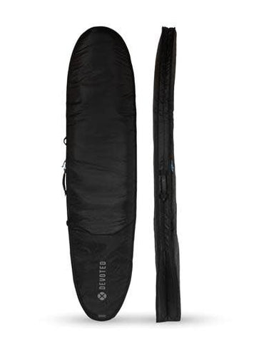 Devoted Devoted Longboard 8mm Day Boardbag 8'0" (finslot) Black