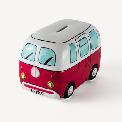 Devoted Devoted Surf Bus Spaarpot Rood