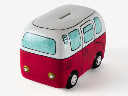 Devoted Devoted Surf Bus Spaarpot Rood