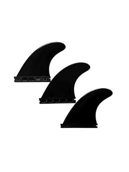 Devoted Devoted Thruster Fin Set Nylon Single Tab Black