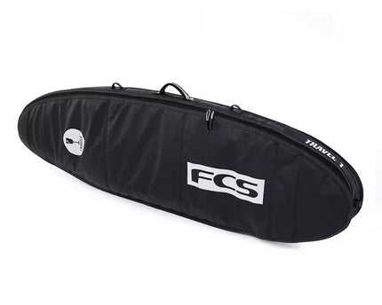 FCS FCS 6'7 Travel 1 Funboard Boardbag Black/Grey