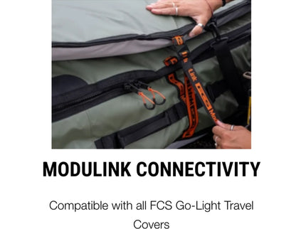 FCS FCS Classic Longboard GO-Light Boardbag Alpine