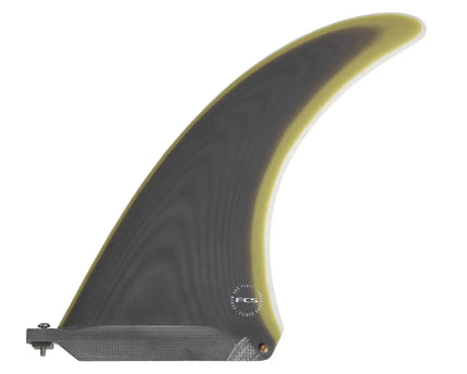 FCS FCS Clique Screw and Plate Performance Glass Single Fin - Charcoal