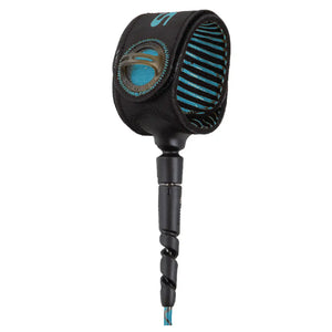 FCS FCS Freedom Helix All Round Leash - Tranquil Blue / Black