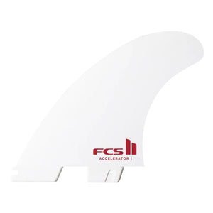 FCS FCS II Accelerator Performance Core Thruster Fins - White Edition