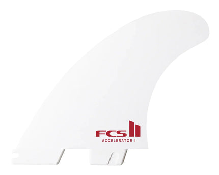 FCS FCS II Accelerator Performance Core Thruster Fins - White Edition