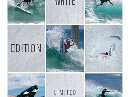FCS FCS II Accelerator Performance Core Thruster Fins - White Edition