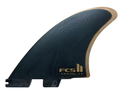 FCS FCS II Album Twin Keel Performance Glass Twin Fins