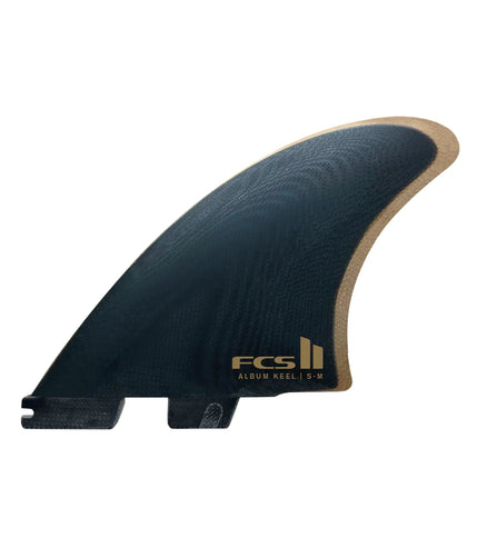 FCS FCS II Album Twin Keel Performance Glass Twin Fins