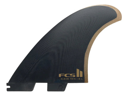 FCS FCS II Album Twin Performance Glass Twin + 1 Fins
