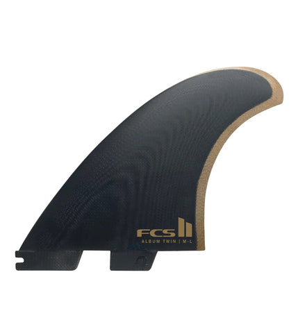 FCS FCS II Album Twin Performance Glass Twin + 1 Fins