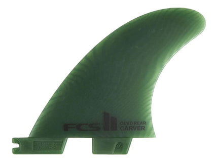 FCS FCS II Carver Neo Glass ECO Quad Rear Fins Small