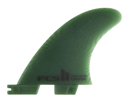 FCS FCS II Carver Neo Glass ECO Quad Rear Fins Small