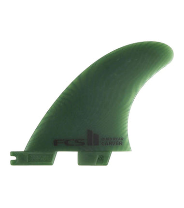 FCS FCS II Carver Neo Glass ECO Quad Rear Fins Small