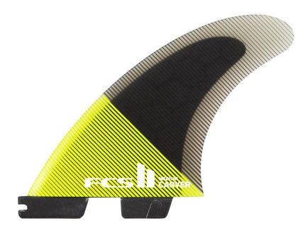 FCS FCS II Carver PC Acid/Black Thruster Fins