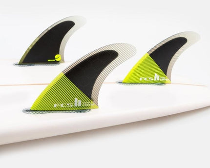 FCS FCS II Carver PC Acid/Black Thruster Fins