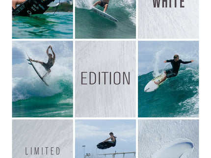 FCS FCS II Carver Performance Core Thruster Fins - White Edition