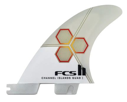 FCS FCS II Channel Islands Upright Performance Core Quad Rear Fins