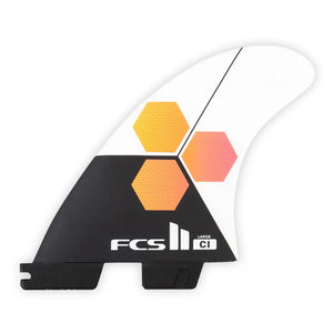FCS FCS II Channel Islands Upright Performance Core Thruster Fins - White