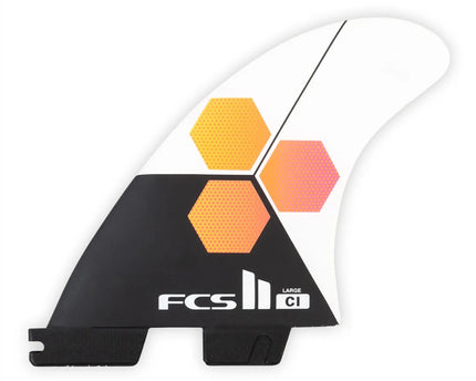 FCS FCS II Channel Islands Upright Performance Core Thruster Fins - White