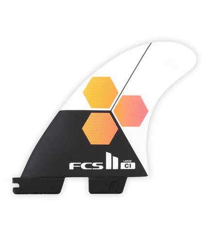 FCS FCS II Channel Islands Upright Performance Core Thruster Fins - White
