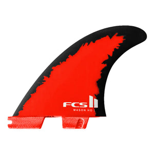 FCS FCS II Code Red Mason Ho PC AirCore Thruster Fins Red