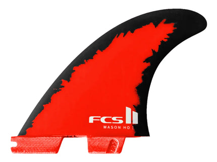 FCS FCS II Code Red Mason Ho PC AirCore Thruster Fins Red