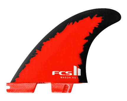 FCS FCS II Code Red Mason Ho PC AirCore Thruster Fins Red