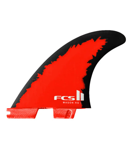 FCS FCS II Code Red Mason Ho PC AirCore Thruster Fins Red