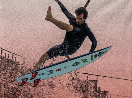 FCS FCS II Code Red Mason Ho Performance Core AirCore Thruster Fins