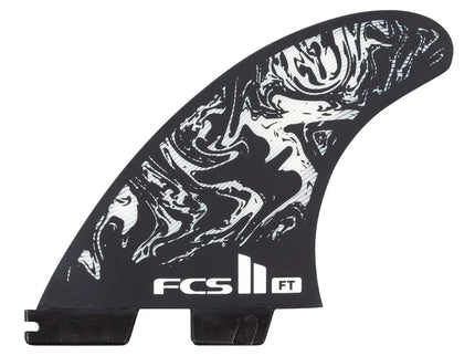 FCS FCS II Filipe Toledo Performance Core Thruster Fins - Black / White