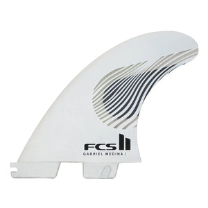 FCS FCS II Gabriel Medina Performance Core Thruster Fins - Black / White