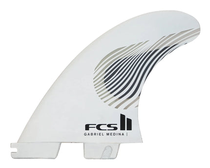 FCS FCS II Gabriel Medina Performance Core Thruster Fins - Black / White