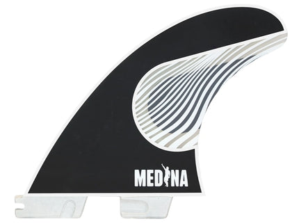 FCS FCS II Gabriel Medina Performance Core Thruster Fins - Black / White