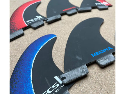 FCS FCS II Gabriel Medina Performance Core Thruster Fins - Fireball
