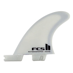 FCS FCS II Hayden Shapes Performance Core AirCore Quad Rear Fins