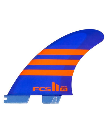 FCS FCS II JW PC Aircore Thruster Fins Blue/Orange