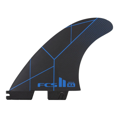 FCS FCS II Kolohe Andino PC Black/Blue Thruster Fins