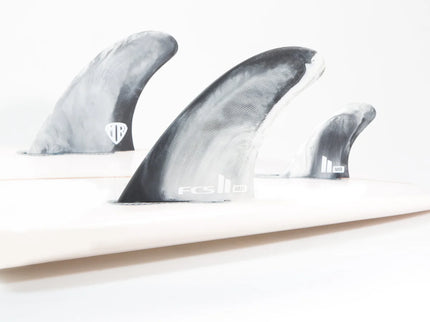 FCS FCS II Mark Richards PC Twin Fins + 1 Black White