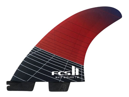FCS FCS II Matt Biolos Carver PC Carbon Tri-Quad Fins
