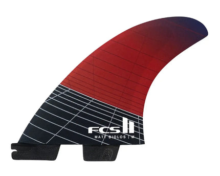 FCS FCS II Matt Biolos Carver PC Carbon Tri-Quad Fins