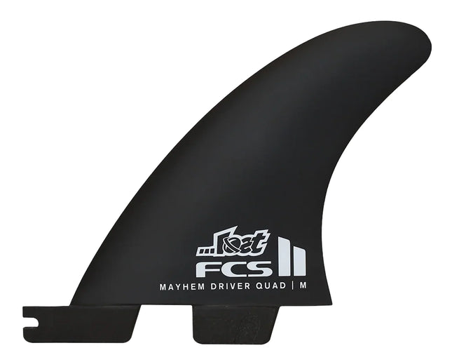 FCS FCS II Mayhem Driver Performance Core Carbon Quad Rear Fins