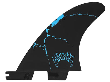 FCS FCS II Mayhem Driver Performance Core Carbon Quad Rear Fins