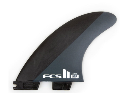 FCS FCS II Mick Fanning Neo Carbon Thruster Fins Black Charcoal