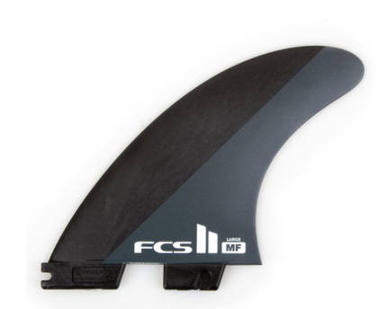 FCS FCS II Mick Fanning Neo Carbon Thruster Fins Black Charcoal