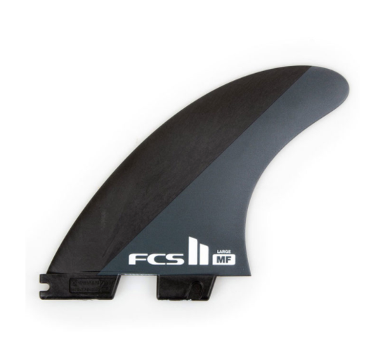 FCS FCS II Mick Fanning Neo Carbon Thruster Fins Black Charcoal