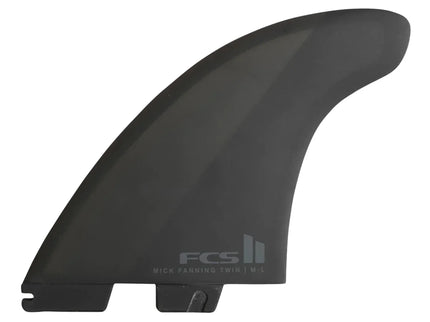 FCS FCS II Mick Fanning Performance Core Twin + 1 Fins - Black