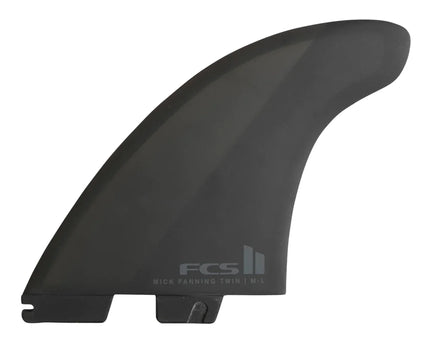 FCS FCS II Mick Fanning Performance Core Twin + 1 Fins - Black