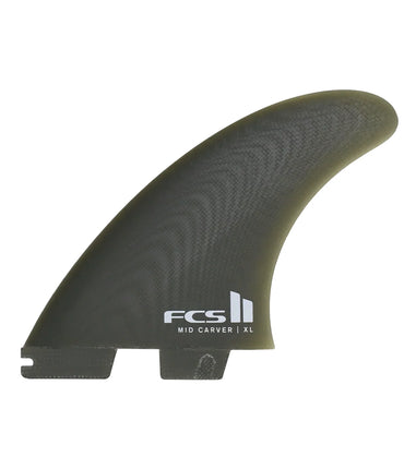 FCS FCS II Mid Carver Performance Glass Thruster Fins - Kelp