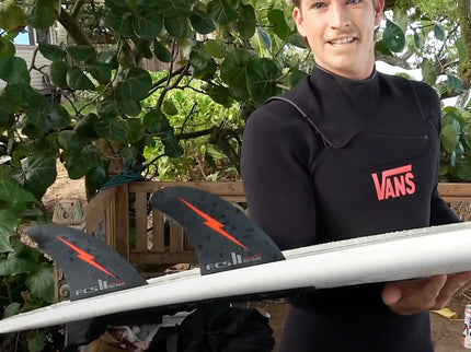 FCS FCS II Nathan Florence Big Wave Performance Glass Thruster Fins